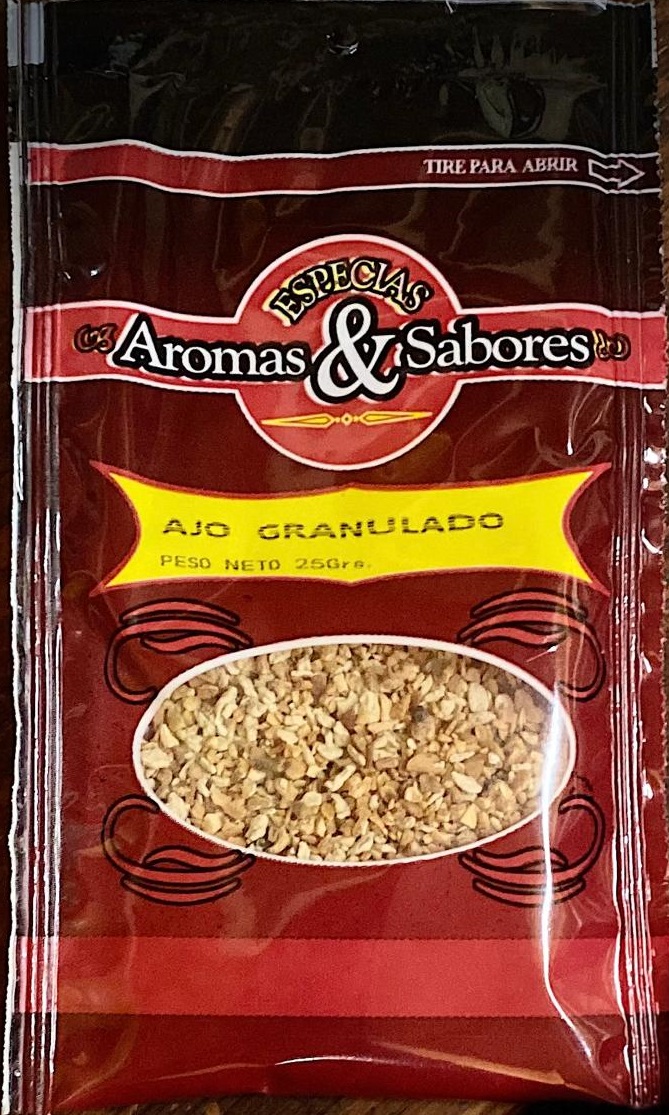 AJO GRANULADO AROMAS Y SABORES